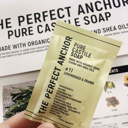 ザ・パーフェクトアンカー レモングラス&オレンジ #11/THE PERFECT ANCHOR/ボディソープを使ったクチコミ(1枚目)