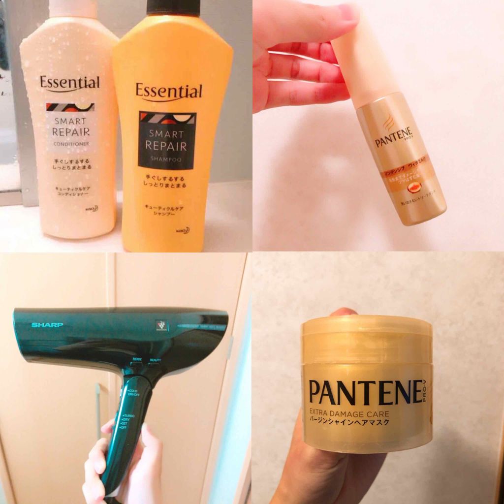 しっとりまとまる シャンプー／コンディショナー/エッセンシャル/市販シャンプーを使ったクチコミ（2枚目）