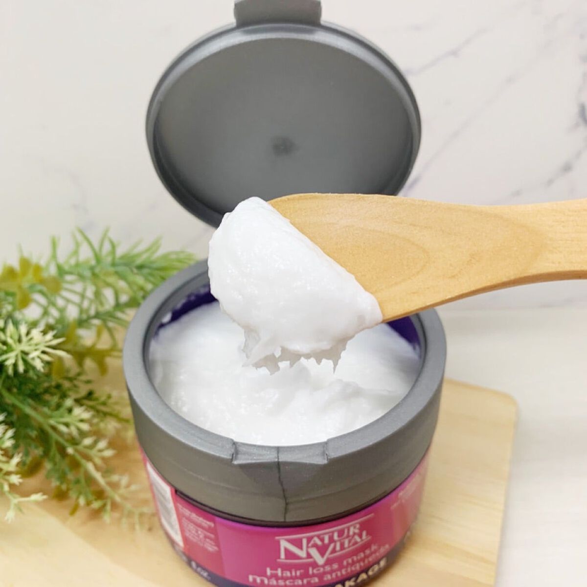 インテンシブヘアマスク/ナチュールバイタル/ヘアマスク・ヘアパックを使ったクチコミ（3枚目）