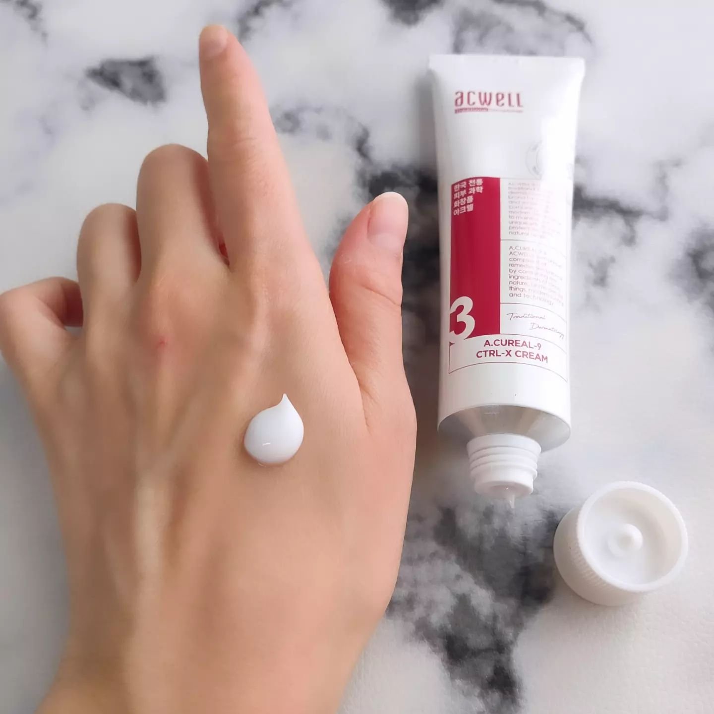 リアルアクアバランシングクリーム /ACWELL/フェイスクリームを使ったクチコミ（3枚目）