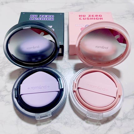ヌーゼロクッション/rom&nd/クッションファンデーションを使ったクチコミ(2枚目)