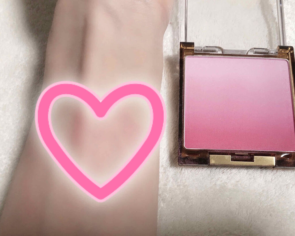 オーラティック ブラッシュ/excel/パウダーチークを使ったクチコミ（3枚目）