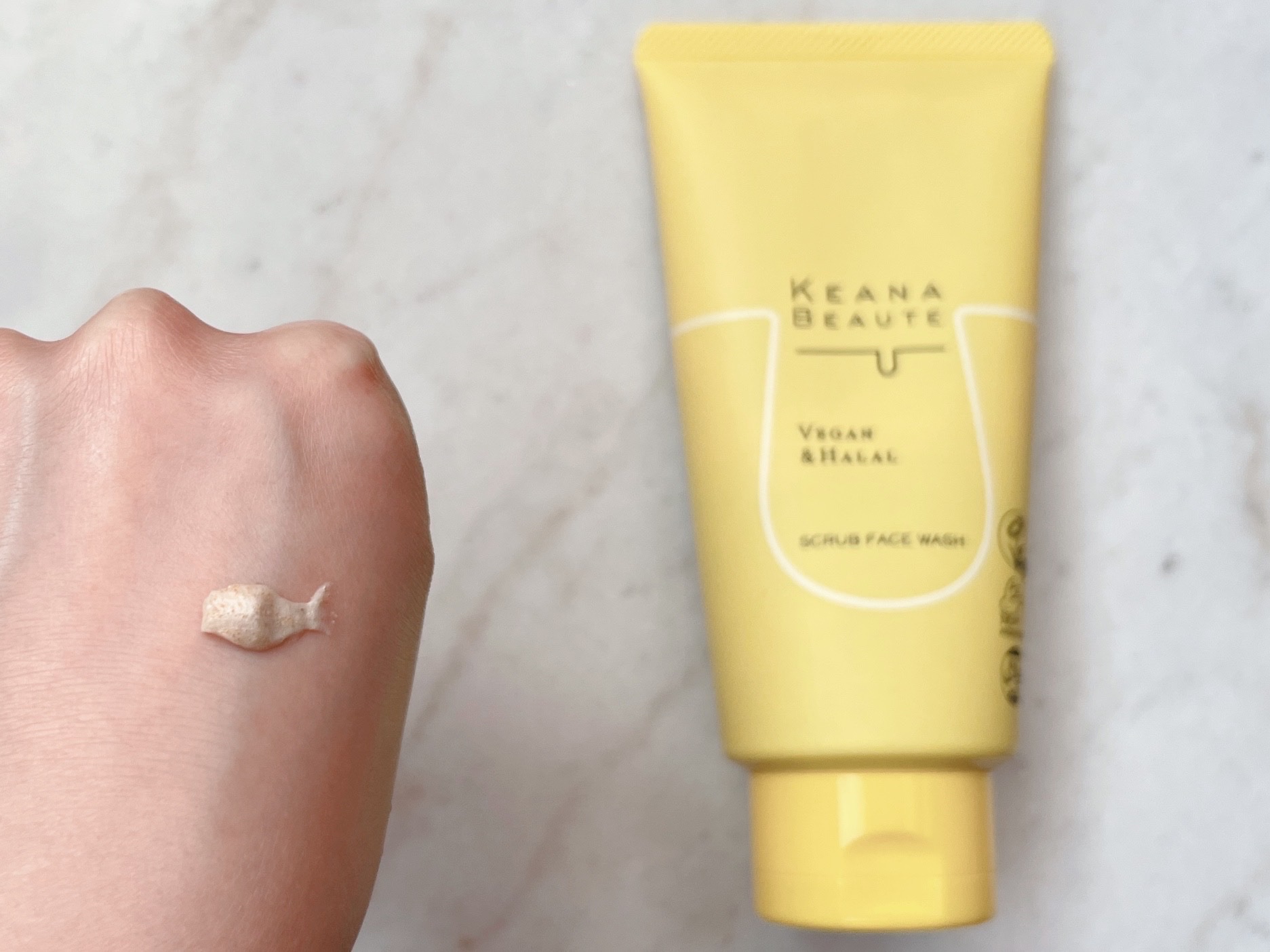 毛穴丸洗いスクラブ洗顔/ケアナボーテ/洗顔フォームを使ったクチコミ（2枚目）