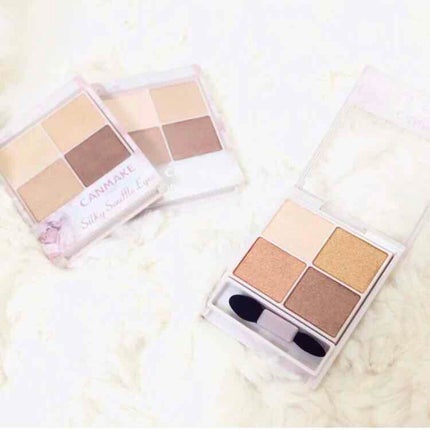 シルキースフレアイズ/キャンメイク/アイシャドウパレットを使ったクチコミ(1枚目)