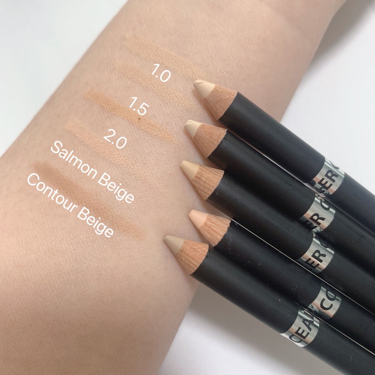 カバーパーフェクション コンシーラー ペンシル/the SAEM/ペンシルコンシーラーを使ったクチコミ(3枚目)