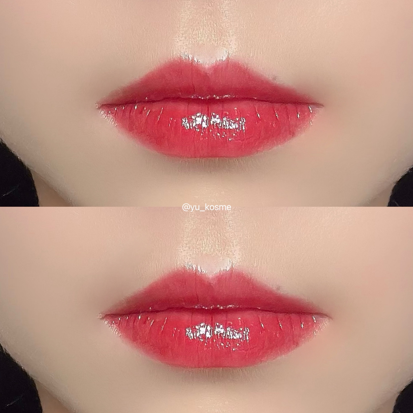 ディープキスド プランピング リップエナメル 154 Barrie/Dinto/リップグロスを使ったクチコミ（3枚目）