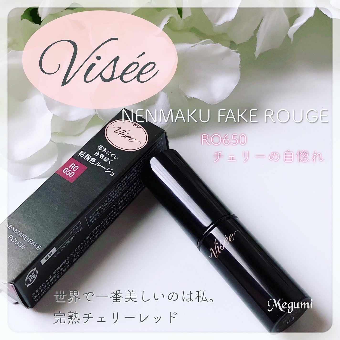 ネンマクフェイク ルージュ/Visée/口紅を使ったクチコミ(1枚目)