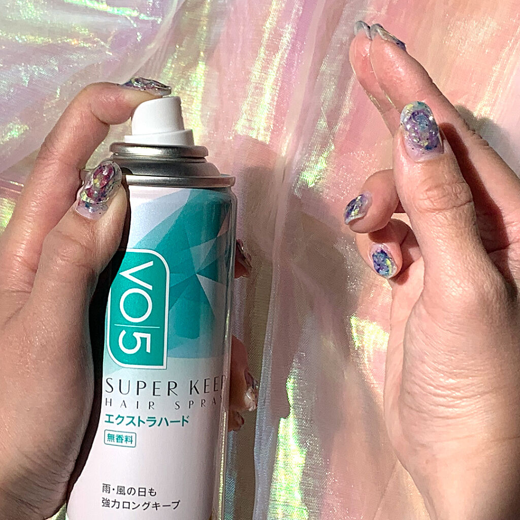 スーパーキープヘアスプレイ＜エクストラハード＞ 無香料/VO5/ヘアスプレーを使ったクチコミ（2枚目）