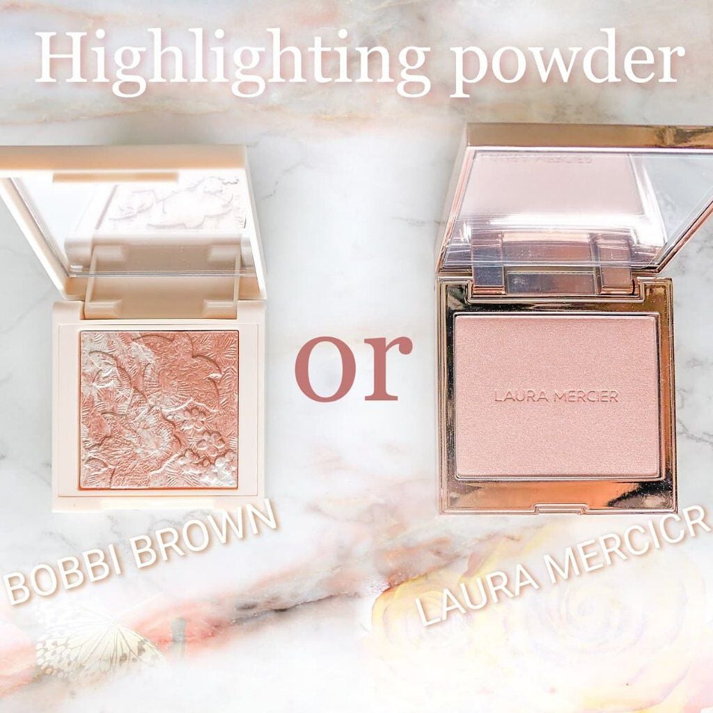 ミニハイライティングパウダー/BOBBI BROWN/パウダーハイライトを使ったクチコミ(1枚目)