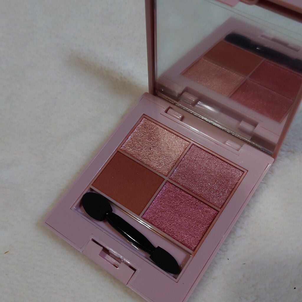 イロアソビ 4色アイパレット/iroasobi/アイシャドウパレットを使ったクチコミ(3枚目)