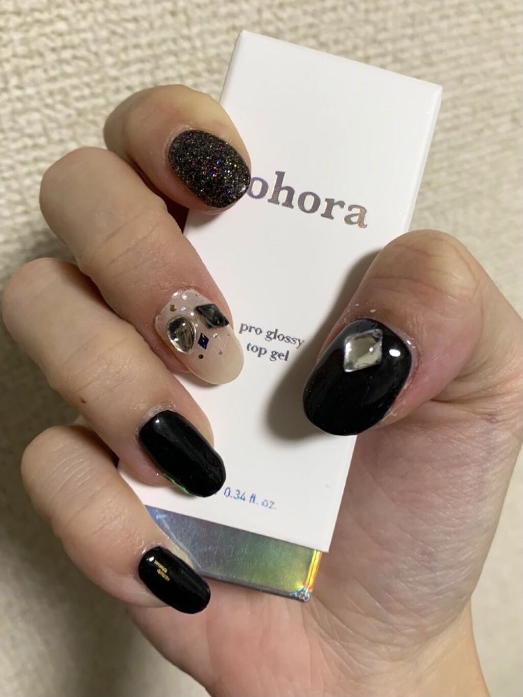 セミキュアジェルネイル ハンド Ohoraの口コミ Ohoranblackswan女優の菜々緒 By あずん 乾燥肌 30代前半 Lips