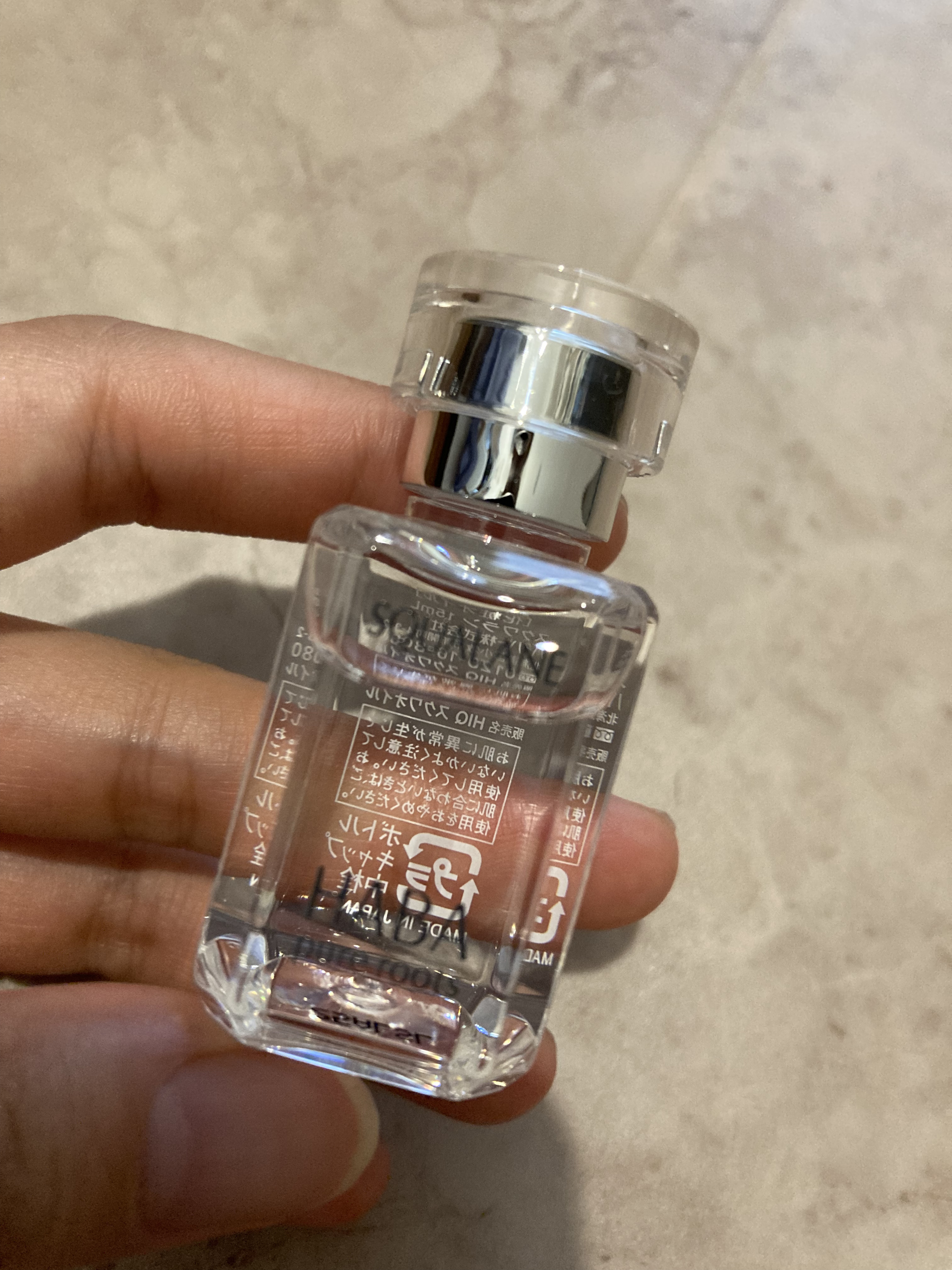 高品位「スクワラン」/HABA/フェイスオイルを使ったクチコミ（1枚目）