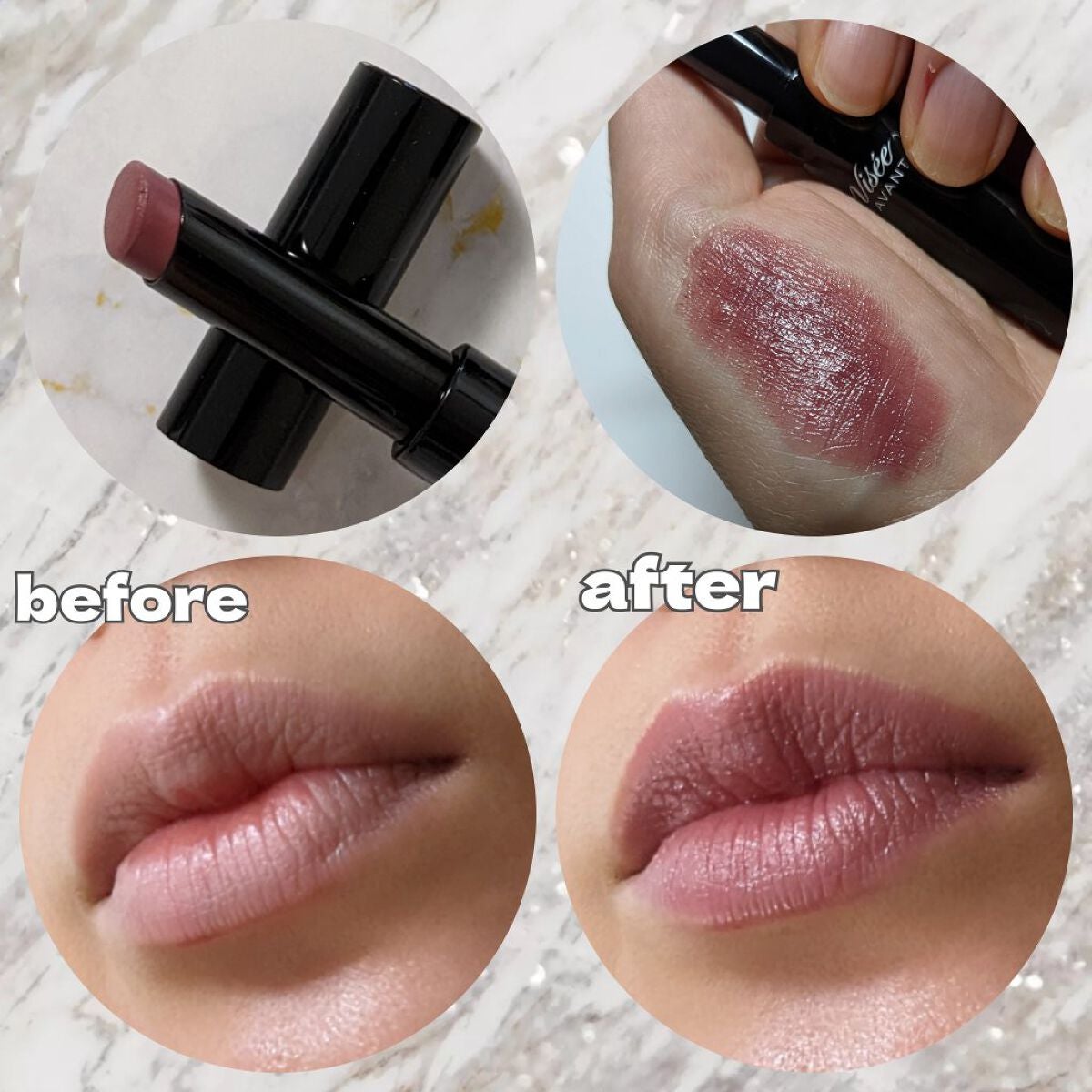 ヴィセ アヴァン リップスティック/Visée/口紅を使ったクチコミ(4枚目)