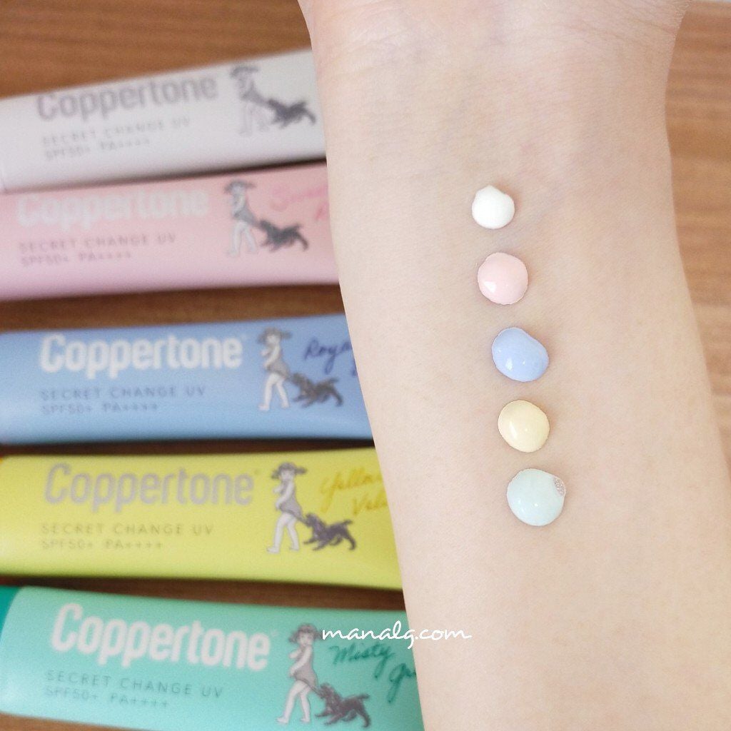 コパトーン シークレットチェンジUV ロイヤルブルー/コパトーン/日焼け止めジェルを使ったクチコミ(3枚目)