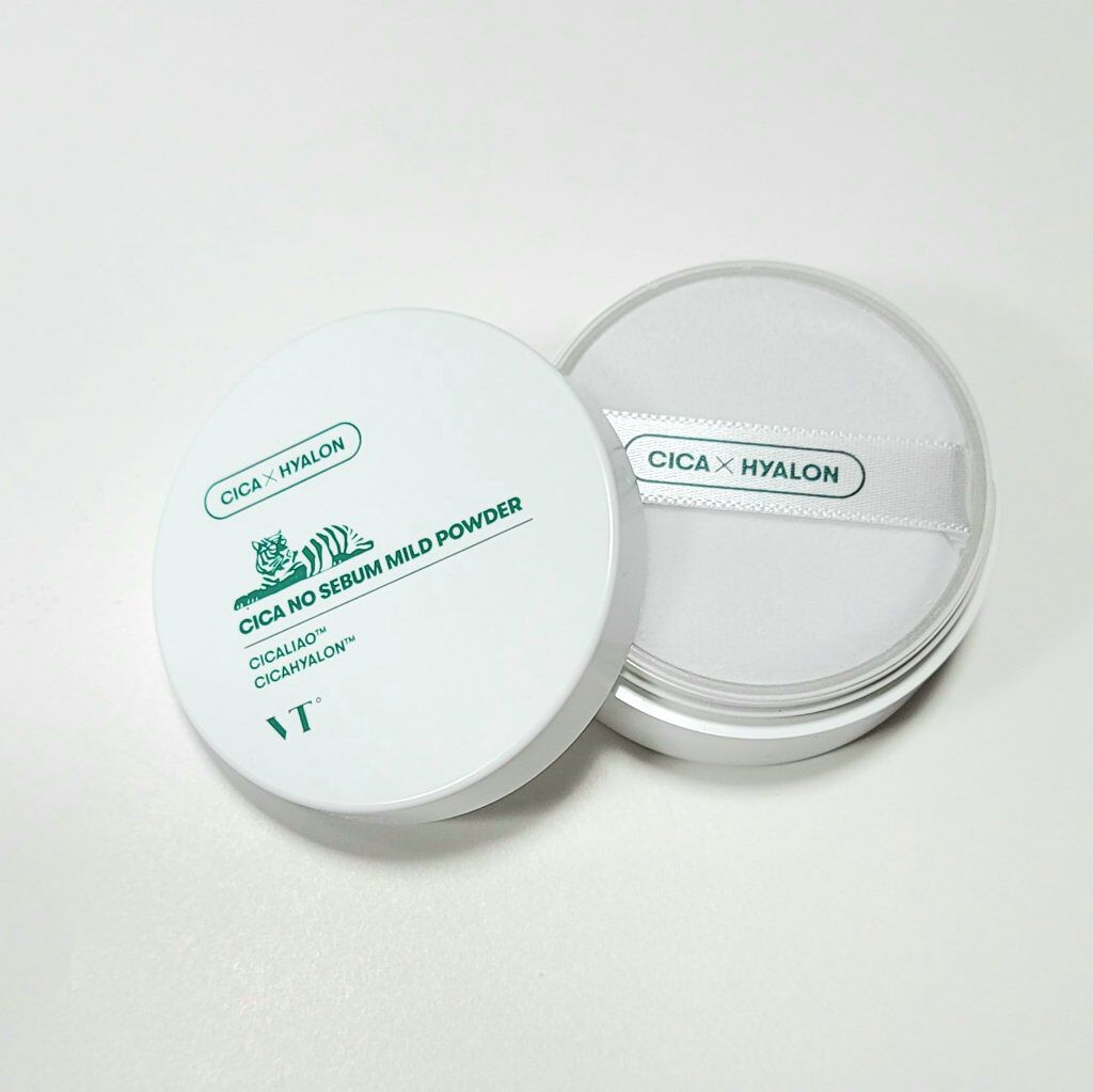 CICA ノーセバム マイルドパウダー/VT/ルースパウダーを使ったクチコミ（2枚目）