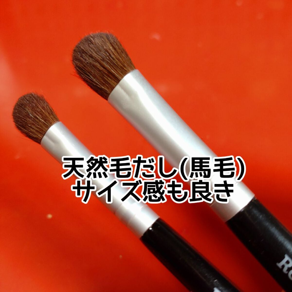 アイシャドウブラシセット/ロージーローザ/メイクブラシを使ったクチコミ(3枚目)