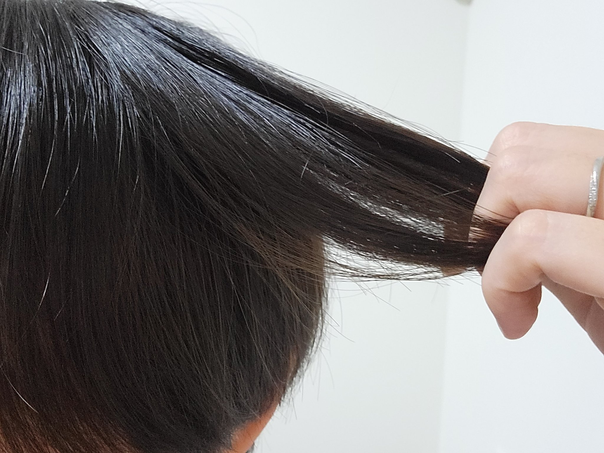 モモアルガンヘアエッセンス/ガランビュー/ヘアオイルを使ったクチコミ（2枚目）