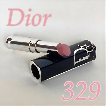 ディオール アディクト リップスティック 329タイ & ディオール/Dior/口紅を使ったクチコミ（1枚目）