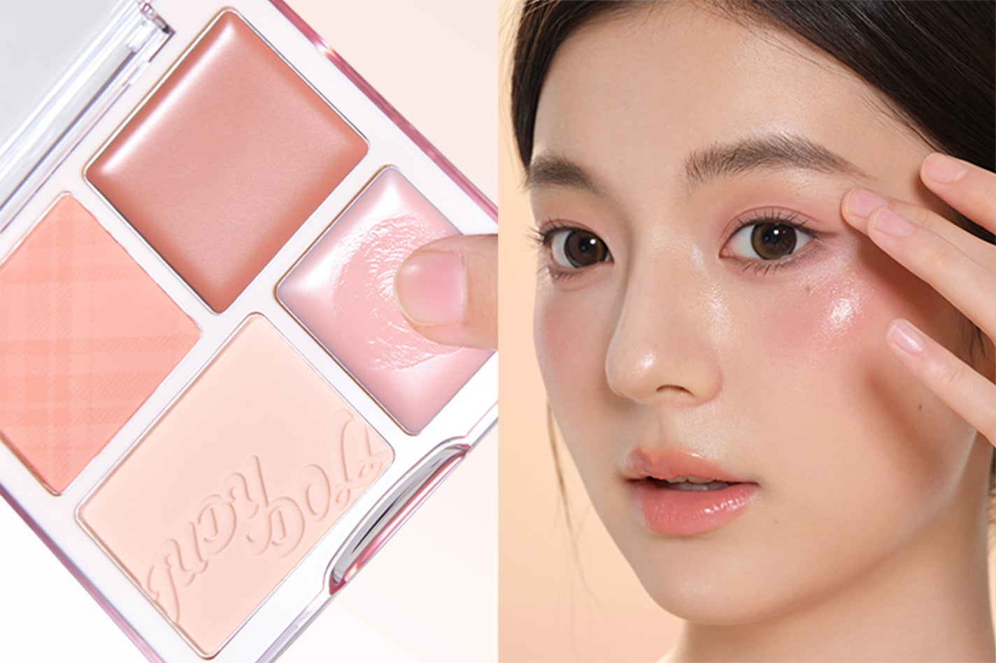 JUDYDOLLの「わがままチークハイライター」に水光タイプの新色が登場!のサムネイル