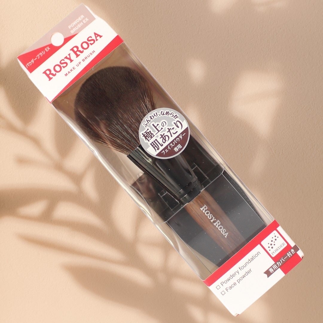 パウダーブラシEX/ロージーローザ/メイクブラシを使ったクチコミ(5枚目)