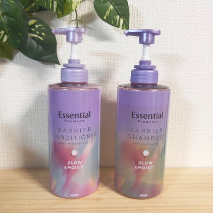 エッセンシャル エッセンシャル プレミアム うるおいバリアシャンプー/コンディショナー グロウ&モイストのクチコミ「#PR #花王 #エッセンシャル #翌朝感動シャンプー #ヘアケア #シャンプー
花王様から商.....」(1枚目)