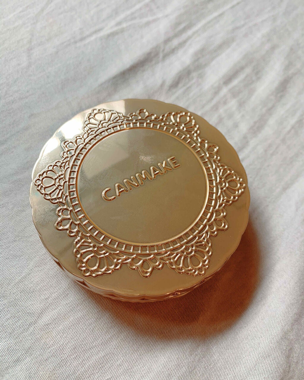 【旧品】マシュマロフィニッシュパウダー/キャンメイク/プレストパウダーを使ったクチコミ(1枚目)