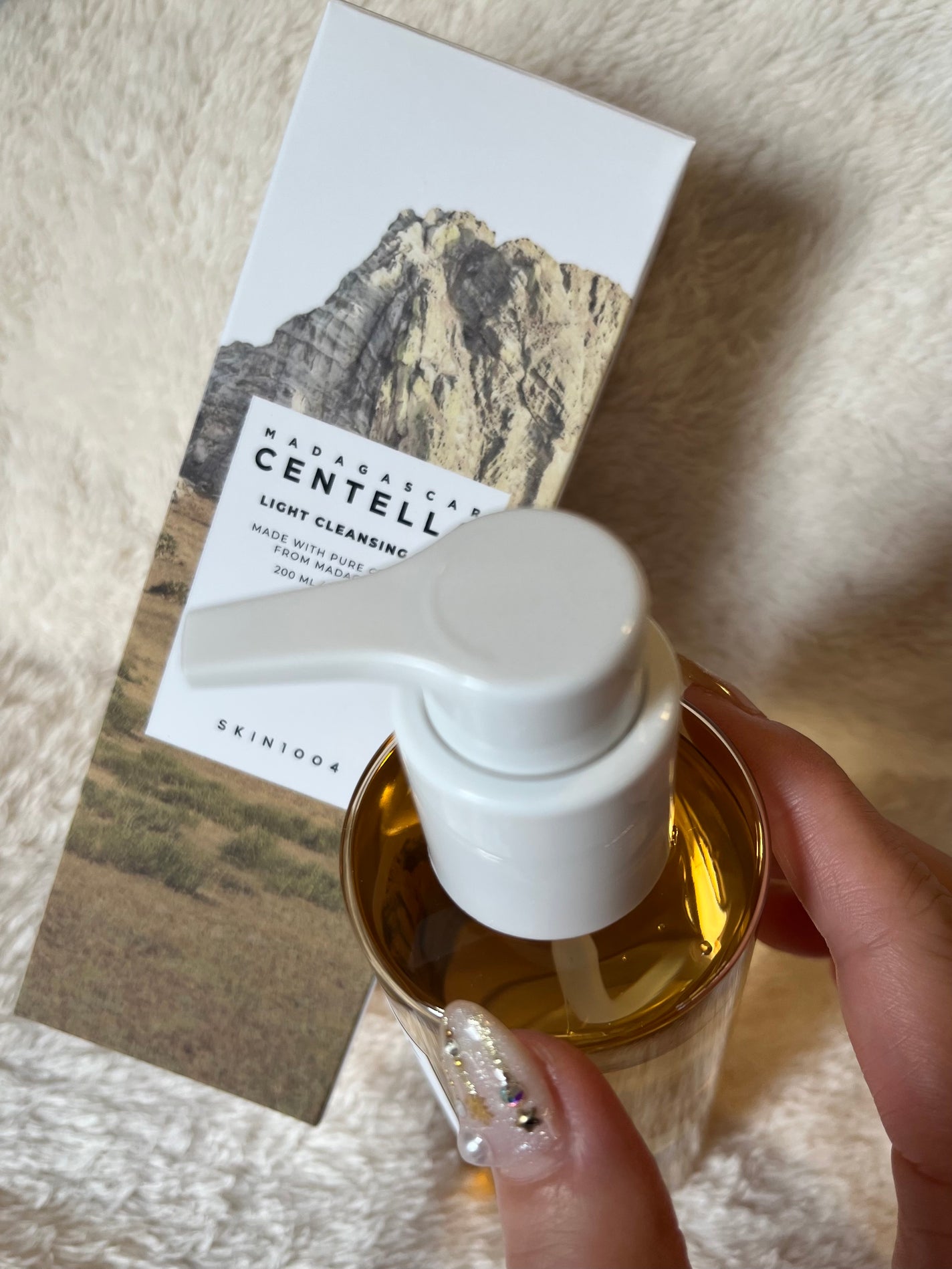 センテラ ライトクレンジングオイル/SKIN1004/オイルクレンジングを使ったクチコミ(2枚目)