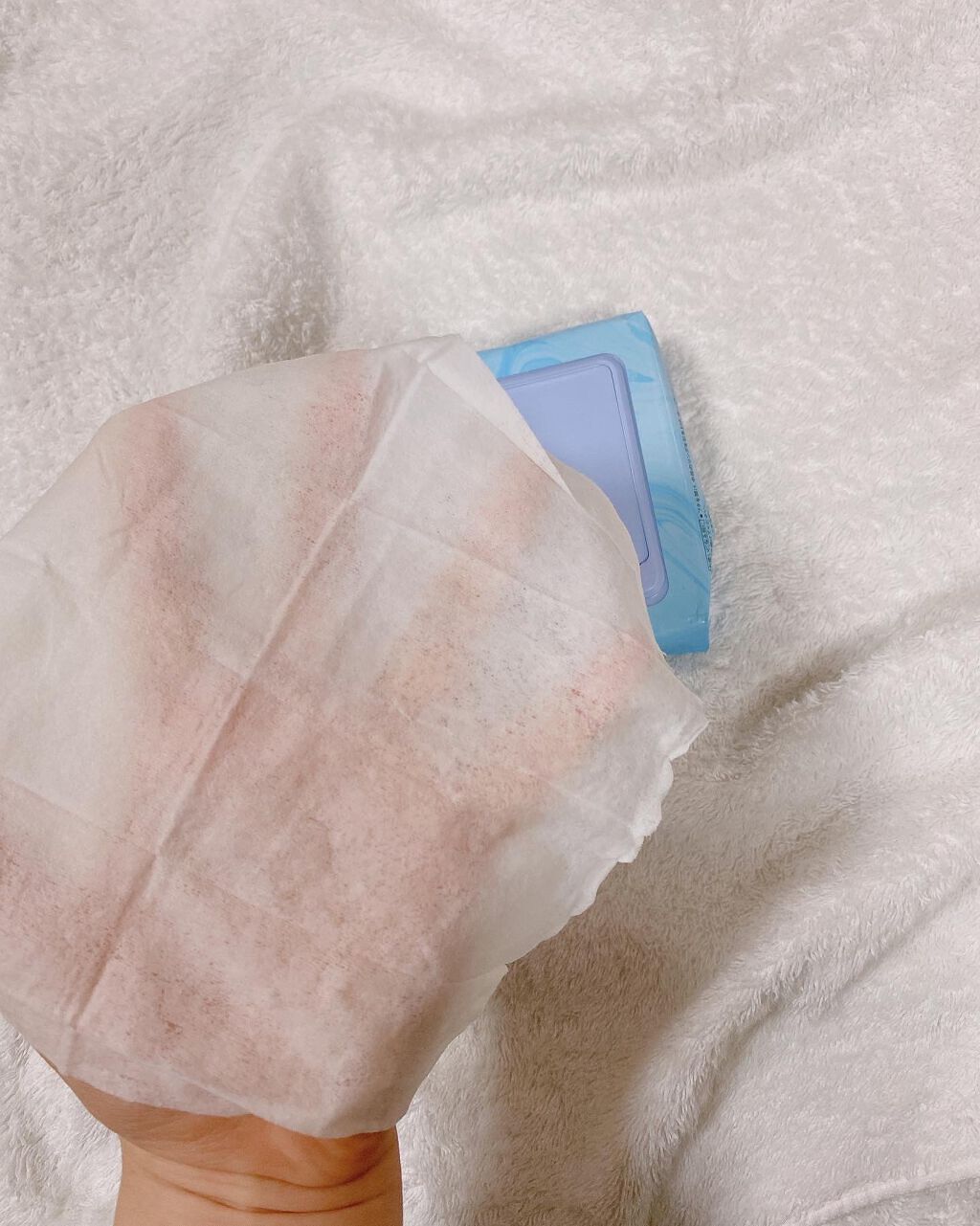 クリアふきとりシート/ビオレ/クレンジングシートを使ったクチコミ(4枚目)