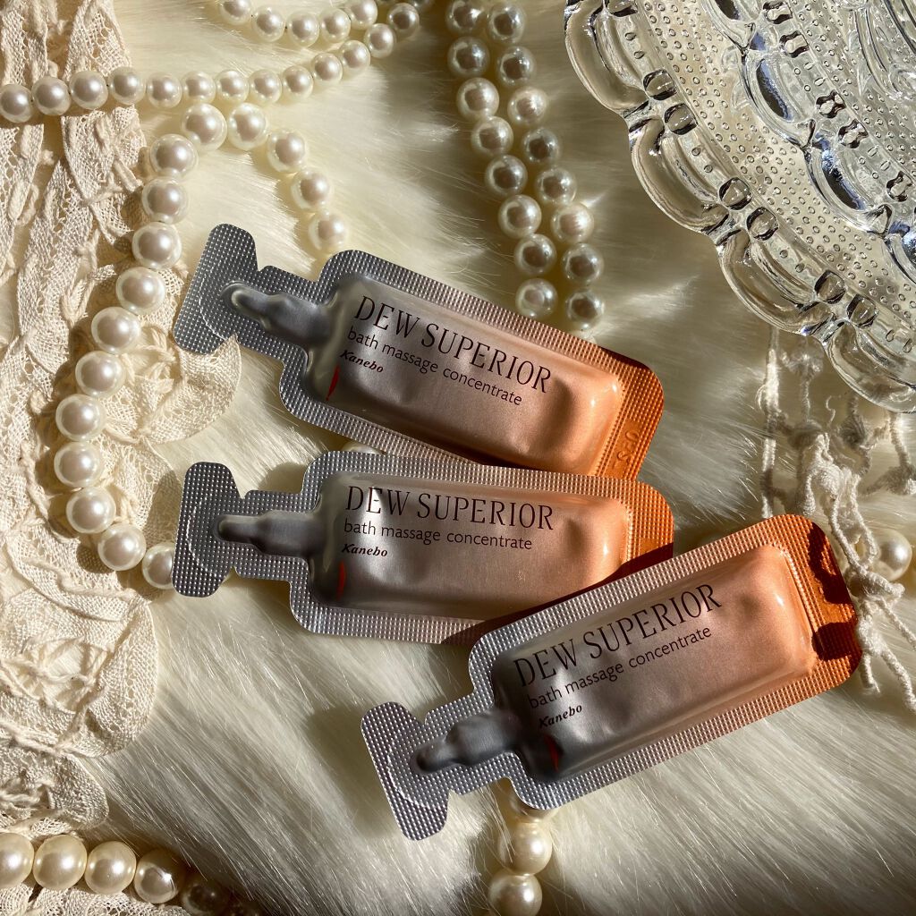 バスマッサージコンセントレート/DEW スペリア/マッサージクリームを使ったクチコミ(1枚目)
