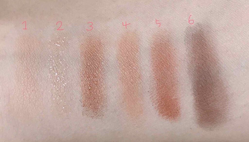 ハーシー プレイカラーアイズミニ/ETUDE/アイシャドウパレットを使ったクチコミ（3枚目）