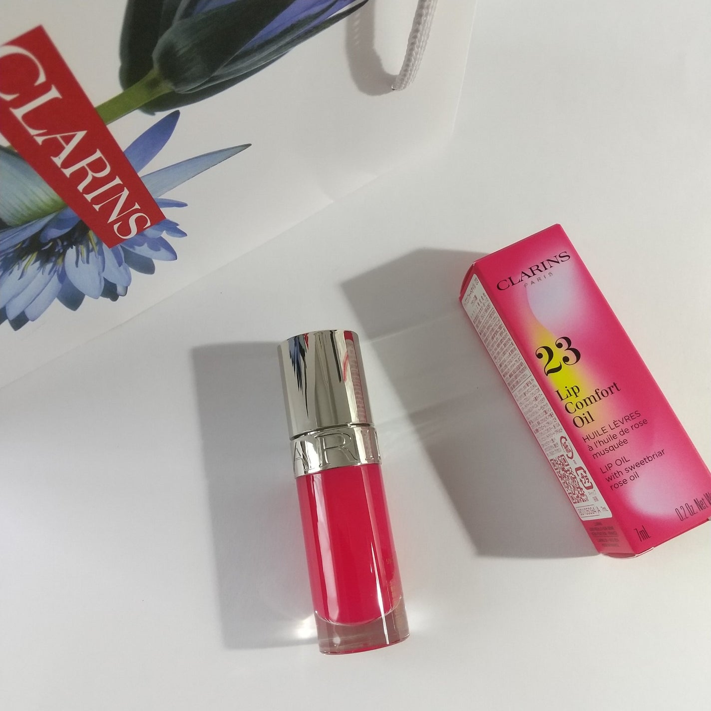 リップコンフォートオイル/CLARINS/リップグロスを使ったクチコミ(1枚目)
