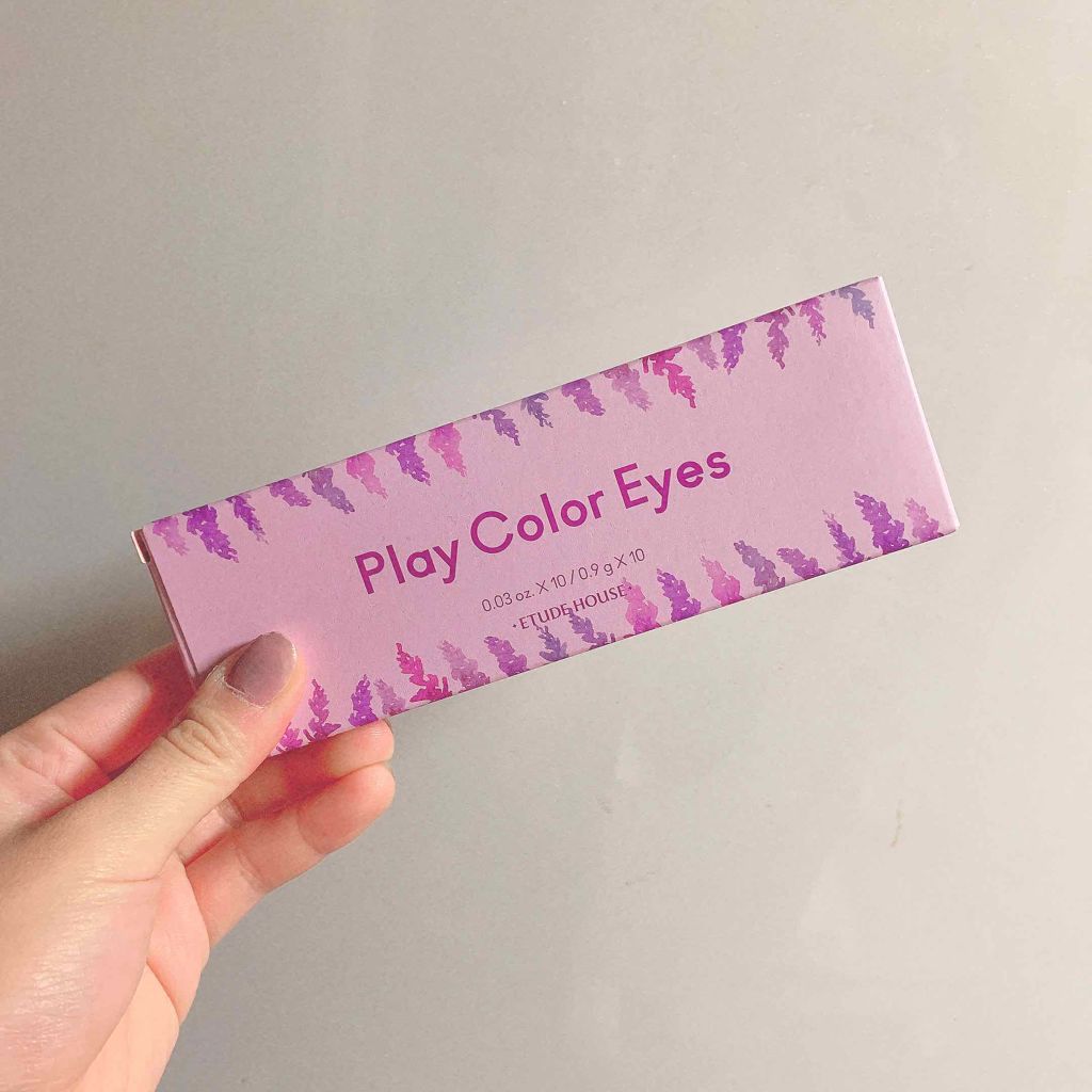 プレイカラー アイシャドウ/ETUDE/アイシャドウパレットを使ったクチコミ（1枚目）