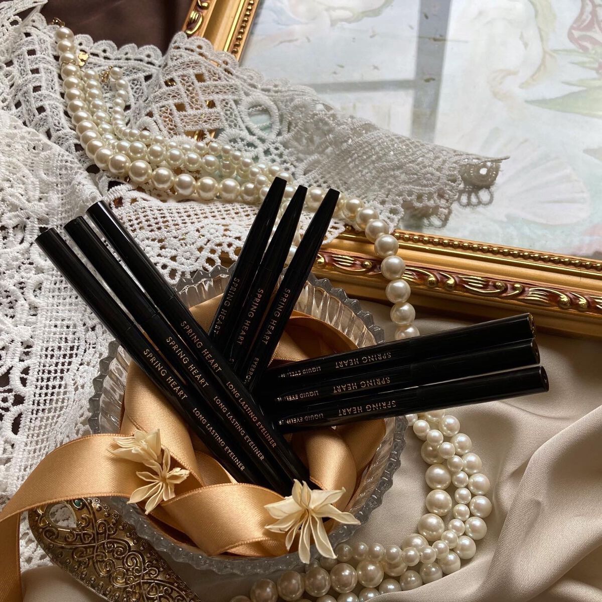 リキッドアイライナー/スプリングハート/リキッドアイライナーを使ったクチコミ(1枚目)