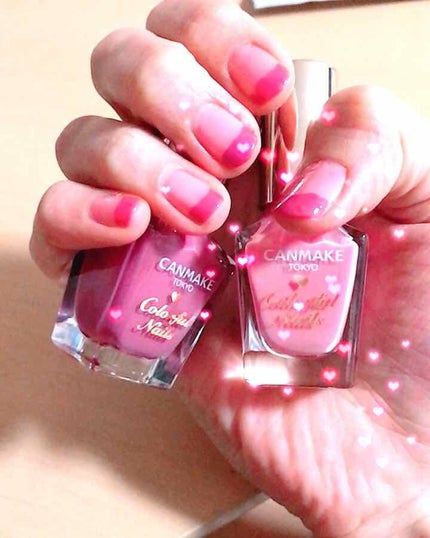 カラフルネイルズ/キャンメイク/マニキュアを使ったクチコミ(1枚目)