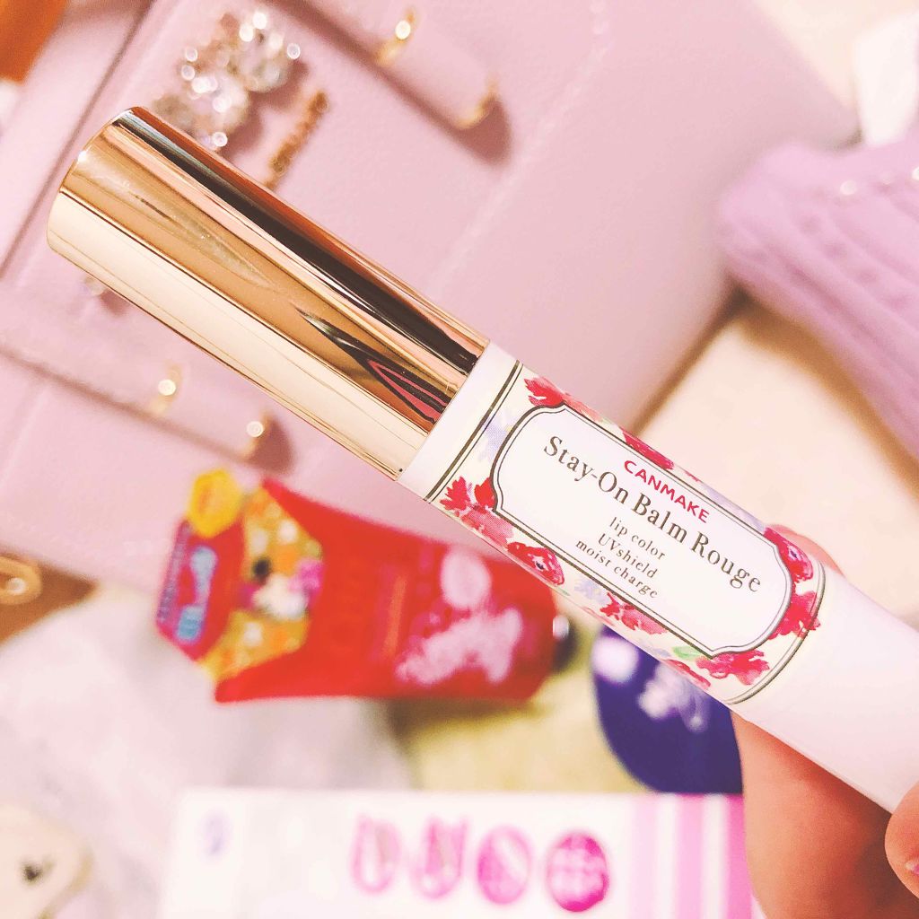 ステイオンバームルージュ/キャンメイク/口紅を使ったクチコミ（1枚目）