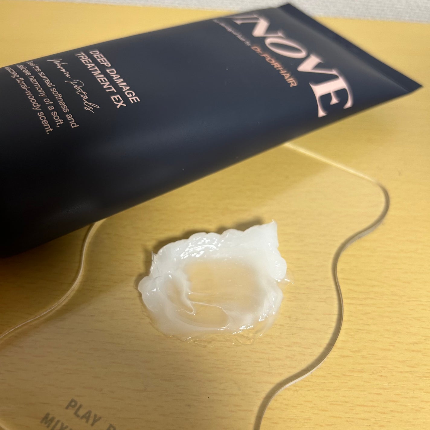 ディープダメージトリートメントEX/UNOVE/洗い流すヘアトリートメントを使ったクチコミ(3枚目)