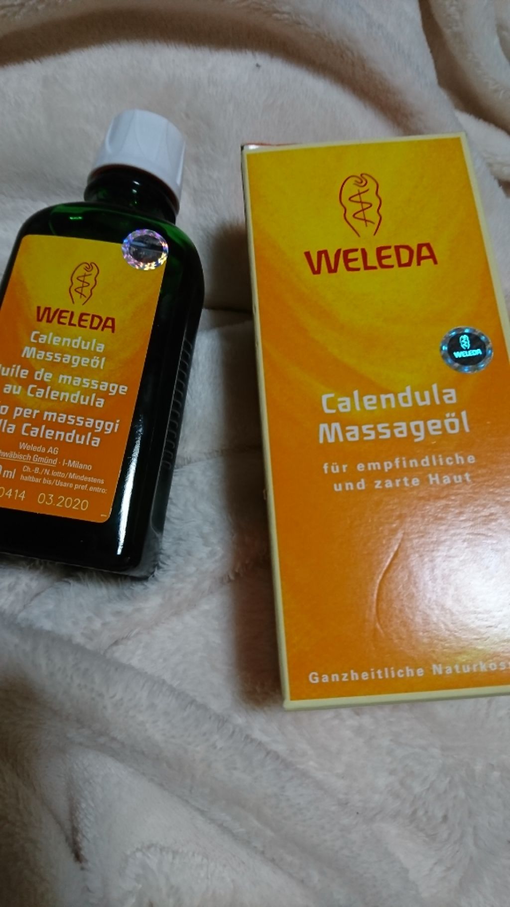 カレンドラ マッサージオイル/WELEDA/ボディオイルを使ったクチコミ（1枚目）