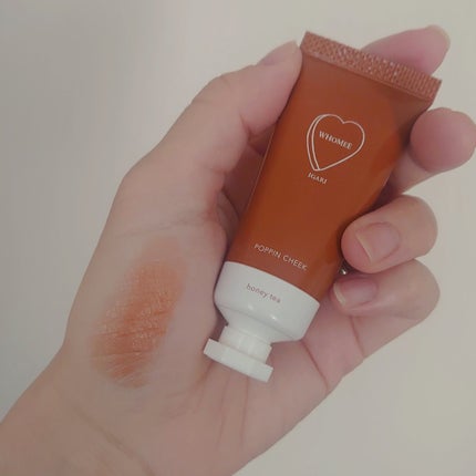 ポッピンチーク/WHOMEE/ジェル・クリームチークを使ったクチコミ(2枚目)