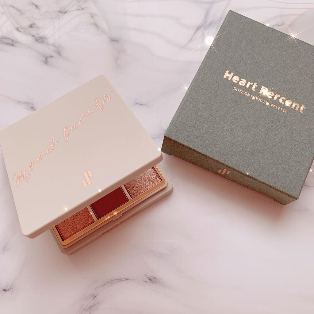 ドットオンムードアイパレット/Heart Percent/アイシャドウパレットを使ったクチコミ(3枚目)
