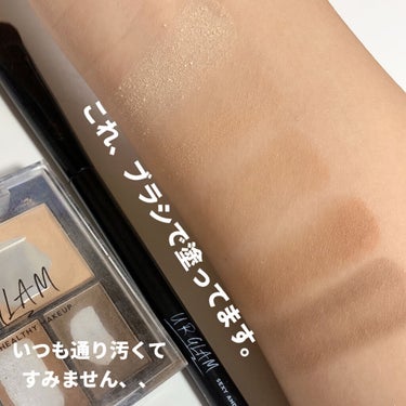 URGLAM　CONTOURING BRUSH B（コントゥアリングブラシB）/U R GLAM/メイクブラシを使ったクチコミ（2枚目）