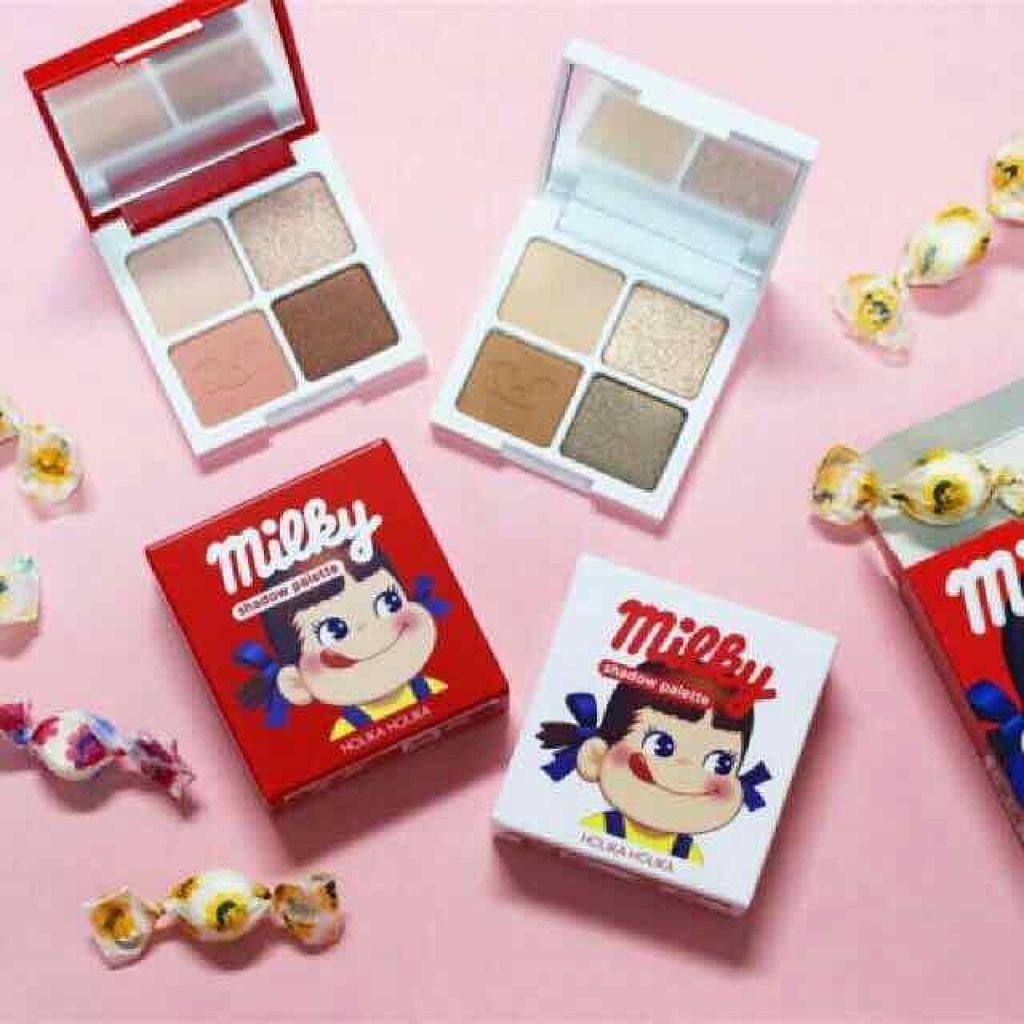 スイートペコエディション アイシャドウパレット/HOLIKA HOLIKA/アイシャドウパレットを使ったクチコミ（1枚目）