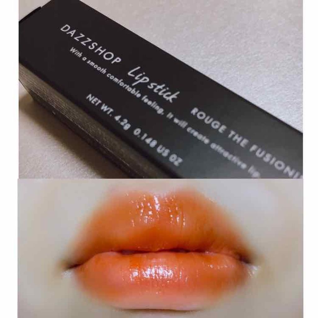 ルージュ ザ フュージョニスト/DAZZSHOP/口紅を使ったクチコミ(3枚目)