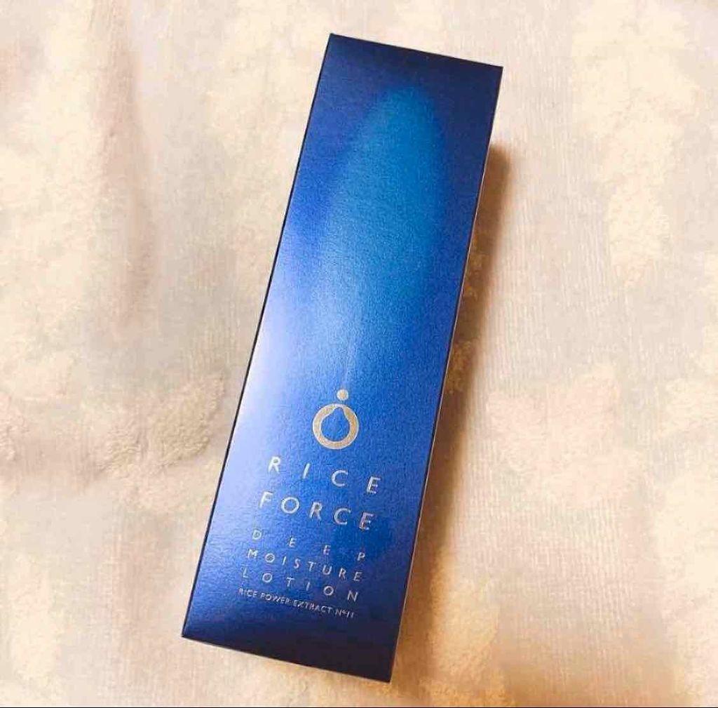 ディープモイスチュアローション/ライスフォース/化粧水を使ったクチコミ(1枚目)