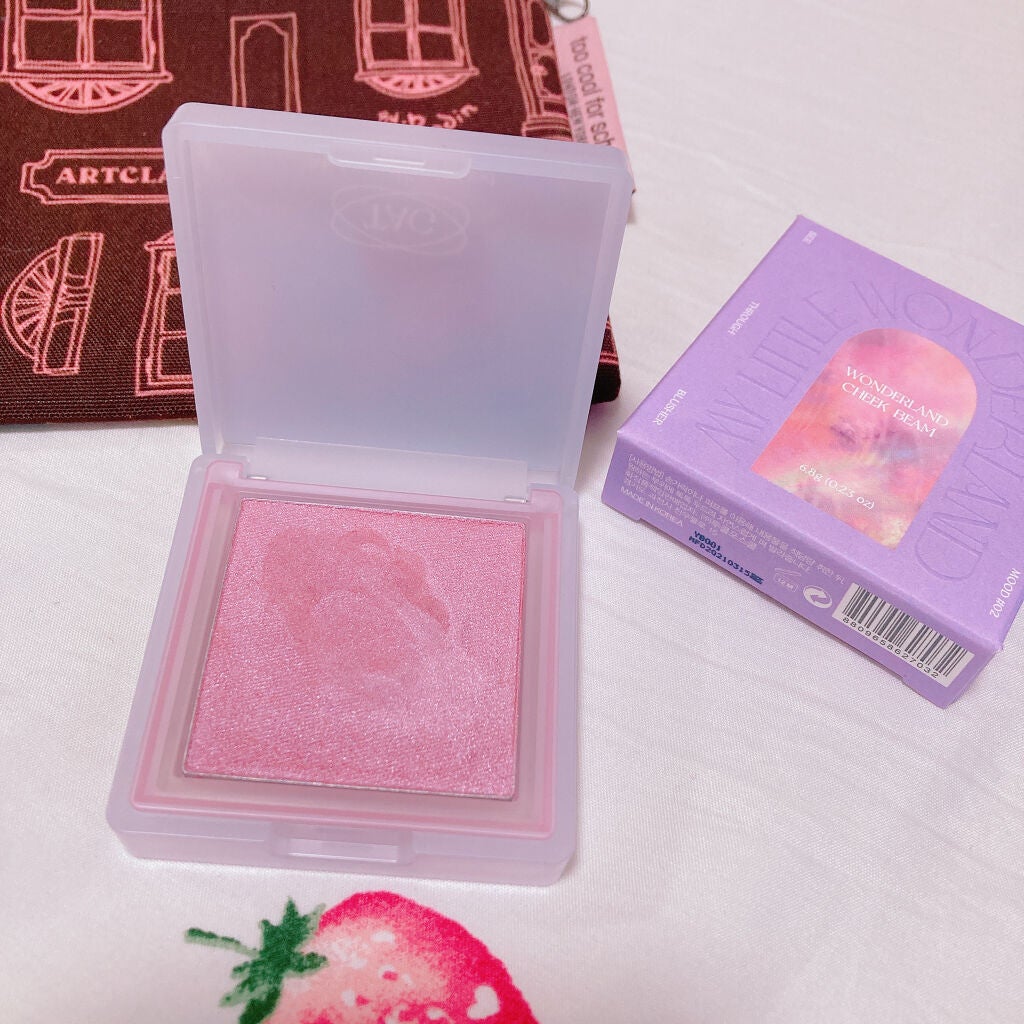 TAG CHEEK BEAM/too cool for school/パウダーチークを使ったクチコミ(2枚目)