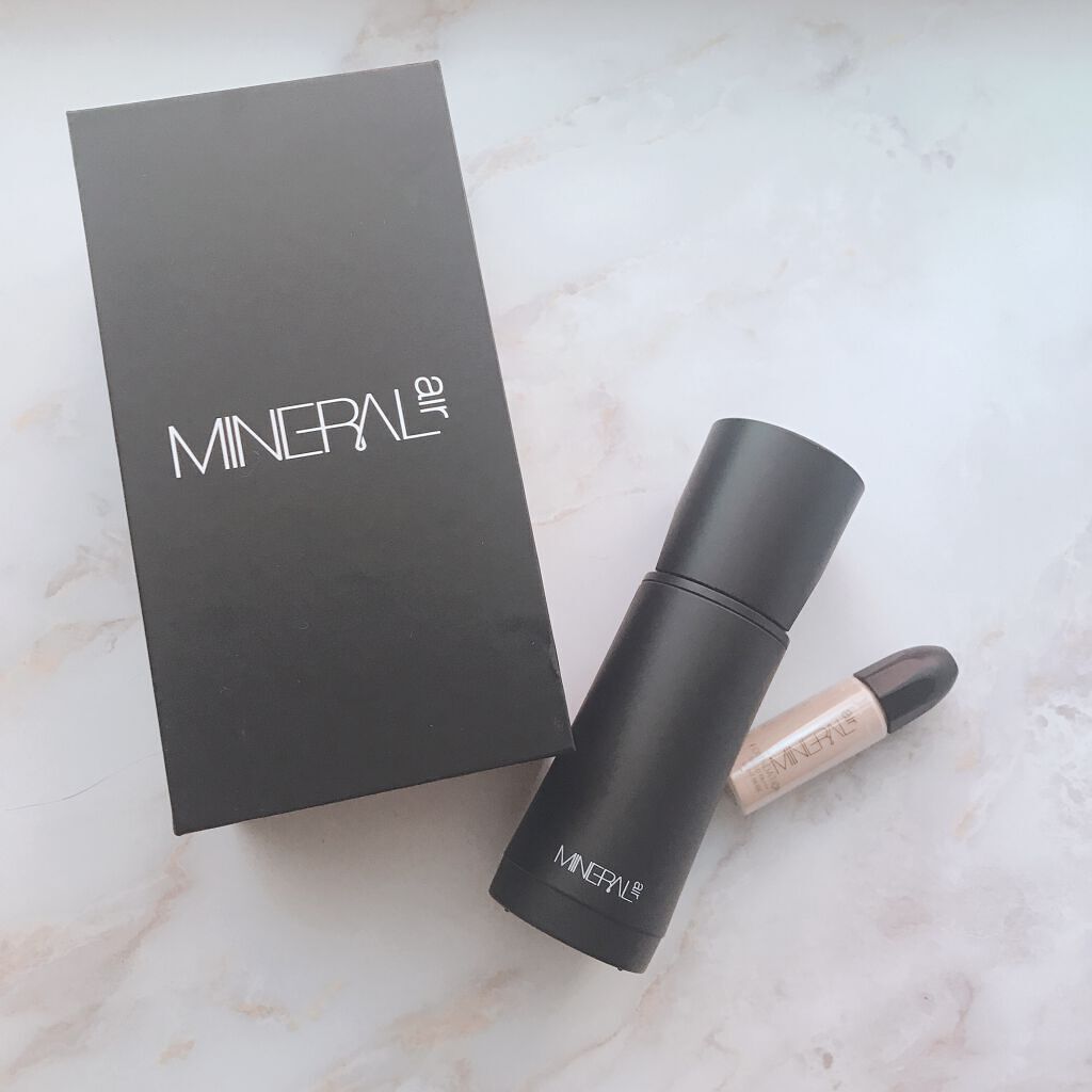 ミネラルエアースターターセット/NIMERAL air/その他ファンデーションを使ったクチコミ（3枚目）