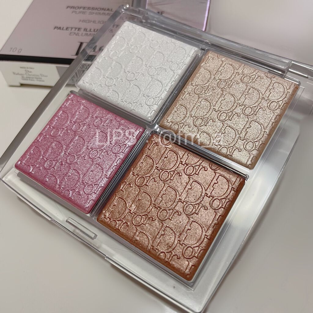 ディオール バックステージ フェイス グロウ パレット/Dior/ハイライトを使ったクチコミ（2枚目）