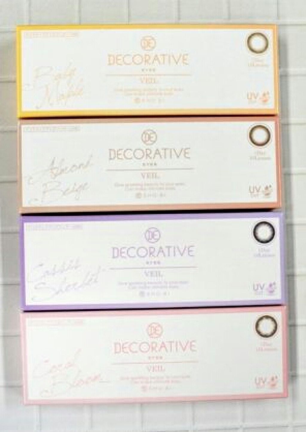 デコラティブアイズ ヴェール/Decorative Eyes/カラーコンタクトレンズを使ったクチコミ(1枚目)