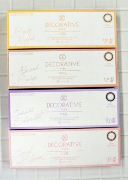 デコラティブアイズ ヴェール/Decorative Eyes/カラーコンタクトレンズを使ったクチコミ(1枚目)