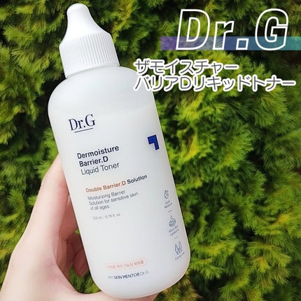 ザモイスチャーバリアDリキッドトナー/Dr.G/化粧水を使ったクチコミ(1枚目)