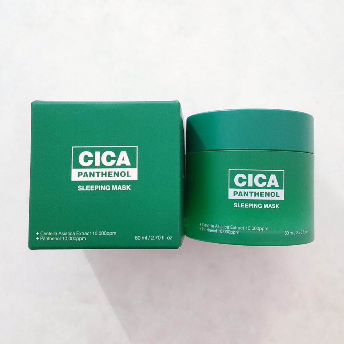 シカパンテノールスリーピングマスク/SNP/フェイスクリームを使ったクチコミ（2枚目）